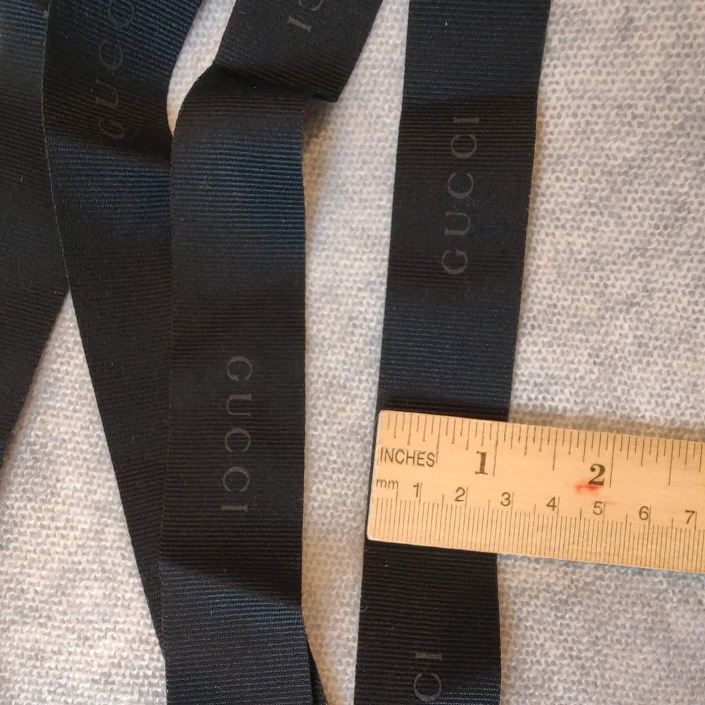 Authentic Gucci Ribbon - 98 inches long